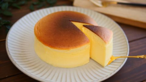 クリームチーズ不使用 ふわふわスフレチーズケーキ Tabeiro たべいろレシピ