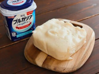 新着レシピ:もっちりふわふわヨーグルト蒸しパン